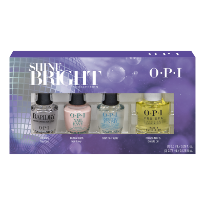 OPI Shine Bright Holiday 2020 Treatments Mini 4-pack HR M34