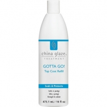 China Glaze Treatment Gotta Go! Top Coat Refill 16 oz. 83451