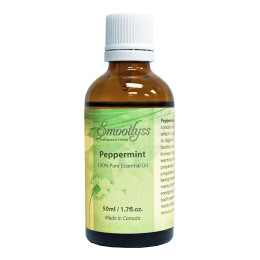 Smootlyss Peppermint Essential Oil 50ml - Made In Canada