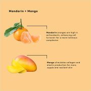 BCL SPA Massage Cream 16 oz - Mandarin+Mango 52106