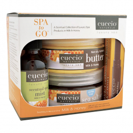 Cuccio Spa To Go Soothing&Moisturizing Milk & Honey Kit 3200