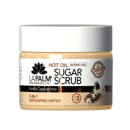 La Palm Sugar Scrub 12oz - Vanilla Cappuccino LP413/02609