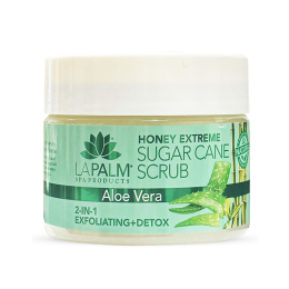 La Palm Sugar Cane Scrub 12 oz - Aloe Vera LP610 03282
