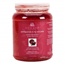 Cuccio Exfoliating Sea Salt Scrub Pomegranate&Fig 78oz #3163