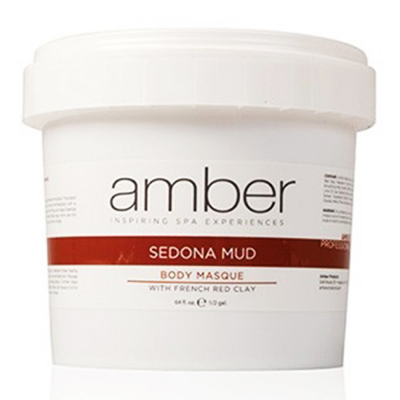 Amber Body Masque Sedona Mud w/French Red Clay 64 oz - 75221