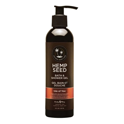Earthly Body Hemp Seed Bath&Shower Gel 8oz Isle Of You SG052