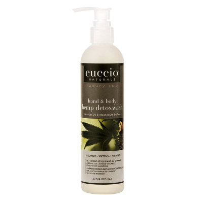 Cuccio Hand & Body Hemp Detoxwash 237 ml /8 oz CNSC6714/3516