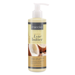 Cuccio Lyte Butter 8 oz - Coconut & White Ginger 3284