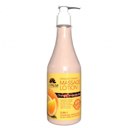 La Palm Healing Therapy Massage Lotion Orange Tangerine Zest