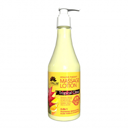 La Palm Healing Therapy Massage Lotion Tropical Citrus