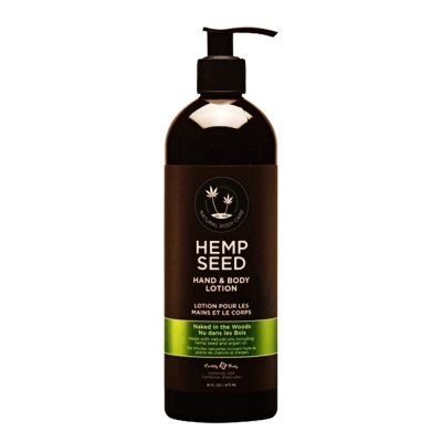 Earthly Body Hemp Seed Lotion Naked In The Woods 16oz 00031