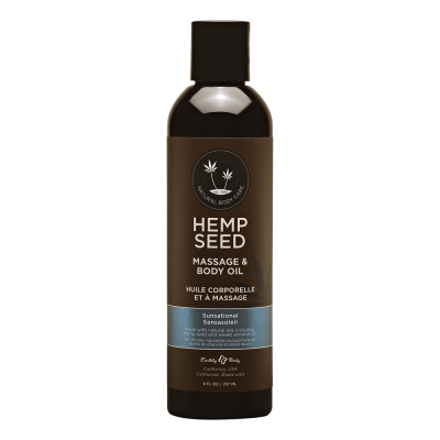 Hemp Seed Massage & Body Oil 8 oz - Sunsational MAS046/29056