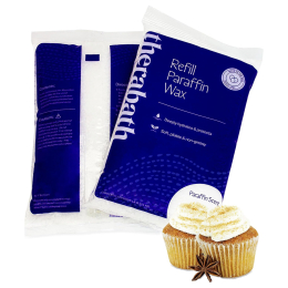 Therabath Refill Paraffin Wax Beads Pumpkin Cupcake 1 lb 172