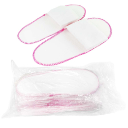 Celebrity Disposable Non-Woven Slippers White 50pairs 01501