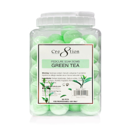 Cre8tion Pedicure Soak Bomb 60 pcs - Green Tea 19427