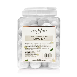 Cre8tion Pedicure Soak Bomb 60 pcs - Jasmine 19446