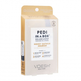 Voesh Pedi In A Box Deluxe 4 Step  - Honey Oatmilk Nourish