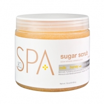 BCL SPA Sugar Scrub 16 oz - Milk+Honey  54102