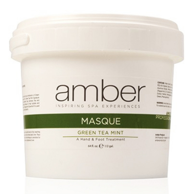 Amber Calming Foot Masque Green Tea&Pepper 64 oz -1/2 Gallon
