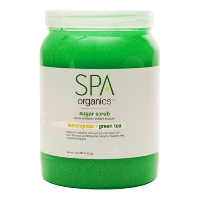 BCL SPA Sugar Scrub 64 oz - Lemongrass+Green Tea 50002