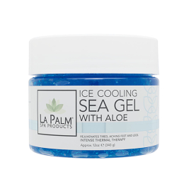 La Palm Ice Cooling Sea Gel With Aloe 12 oz LP115