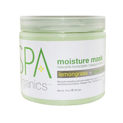 BCL SPA Moisture Mask 16 oz - Lemongrass+Green Tea 51100