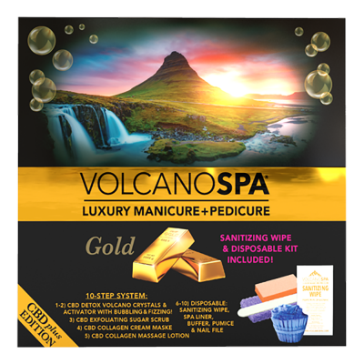 La Palm Volcano Spa 10 Step -  Gold CBD VS106/03154