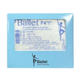 Ballet Insulated Electrolysis Needles 50PK F4"I" 02523
