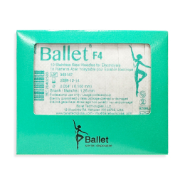 Ballet Stainless Steel Electrolysis Needles F4 -50/pk 02503