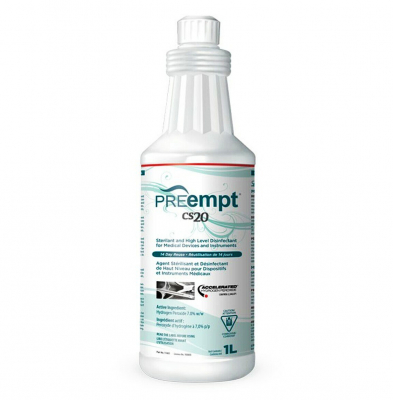 PREempt CS20 Sterilant & Disinfectant 1L PRE11401