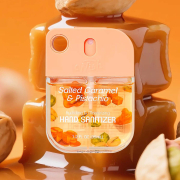 Wish Liquid Hand Sanitizer Spray 1.2oz Salted Caramel 60383