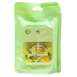 Wish Liquid Hand Sanitizer Spray 1.2oz Golden Citrus 60382