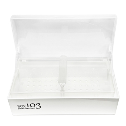 Berkeley Sterilizer Tray 103 - Clear Lid ST103CL 20112