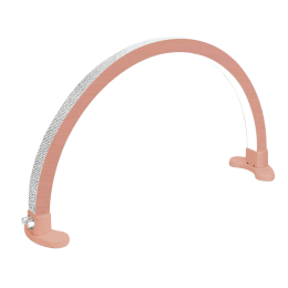 Ikonna Half Moon Nail Desk Lamp Rose Gold Rhines LMP-HM-RR