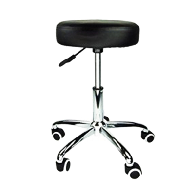 Stool For Facial Bed - Black LK-3203B