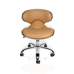 J&A Euro Pedi/Mani Stool - Mocha -  Low Piston