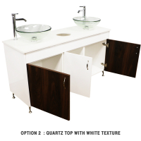 JJP  Double Sink Cabinet 60W X20D X30H.