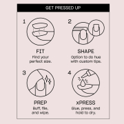OPI xPRESS/ON Press On Nails Tips Track Suited Cutie AN184S