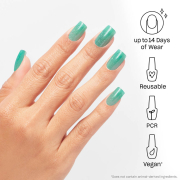 OPI xPRESS/ON Press On Nails Tips All Teal, All Shade AN060S