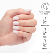 OPI xPRESS/ON Press On Nails Tips OPI'm a Bubble Bunny AN062