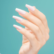Entity Soft Gel Tips Medium Coffin 360CT Pink 5600017