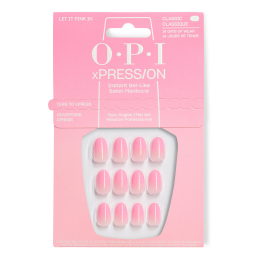 OPI xPRESS/ON Press on Nails Tips Let it Pink In AN069S