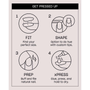 OPI xPRESS/ON Press on Nails Tips French Silk AN065S