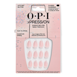 OPI xPRESS/ON Press on Nails Tips Let&rsquo;s Get Glitter AN063S