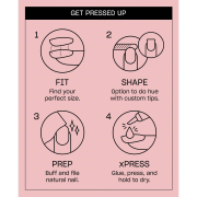 OPI xPRESS/ON Press on Nails Tips Let&rsquo;s Get Glitter AN063S