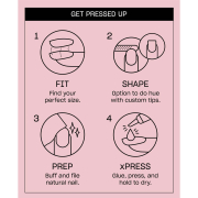OPI xPRESS/ON Press on Nails Tips Glaze for Daze AN064S
