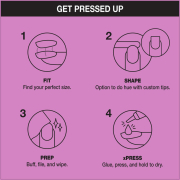 OPI xPRESS/ON Press On Nails Tips - I Lilac I Love It AN010S