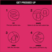 OPI xPRESS/ON Press On Nails Tips - Strawberry Margarita S