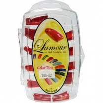 Lamour Marble Tips Orange 100-82
