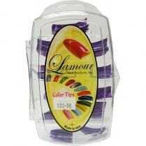 Lamour Marble Tips Purple 100-88